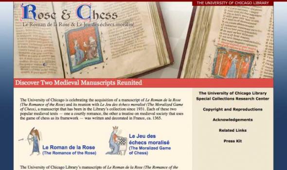 Rose and Chess: Le Roman de la Rose and Le Jeu des échecs moralisé